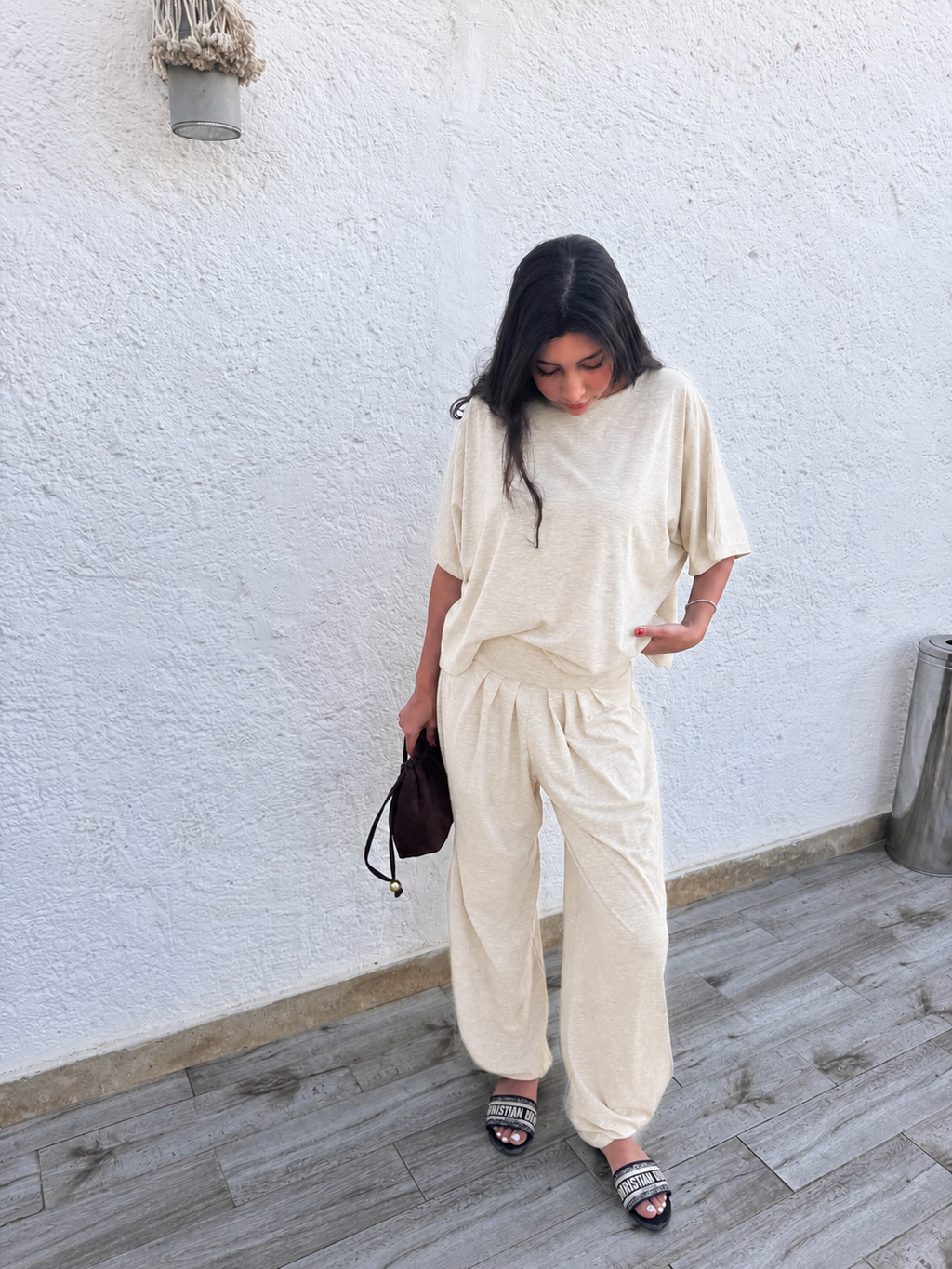 The Off-White Tally Cotton Set