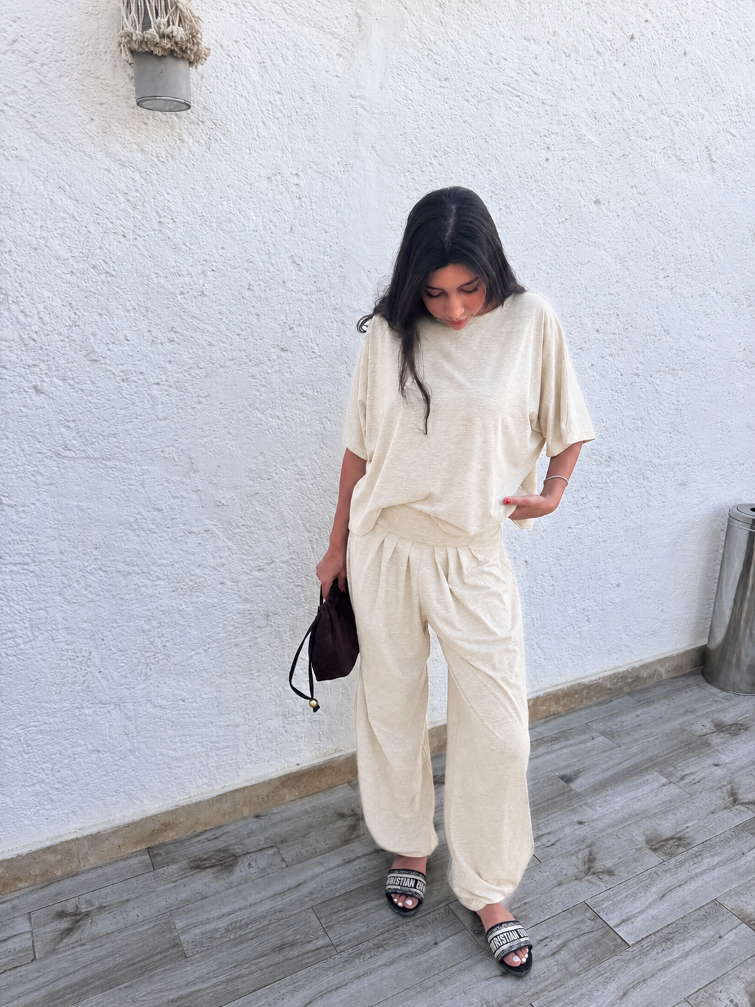 The Off-White Tally Cotton Set
