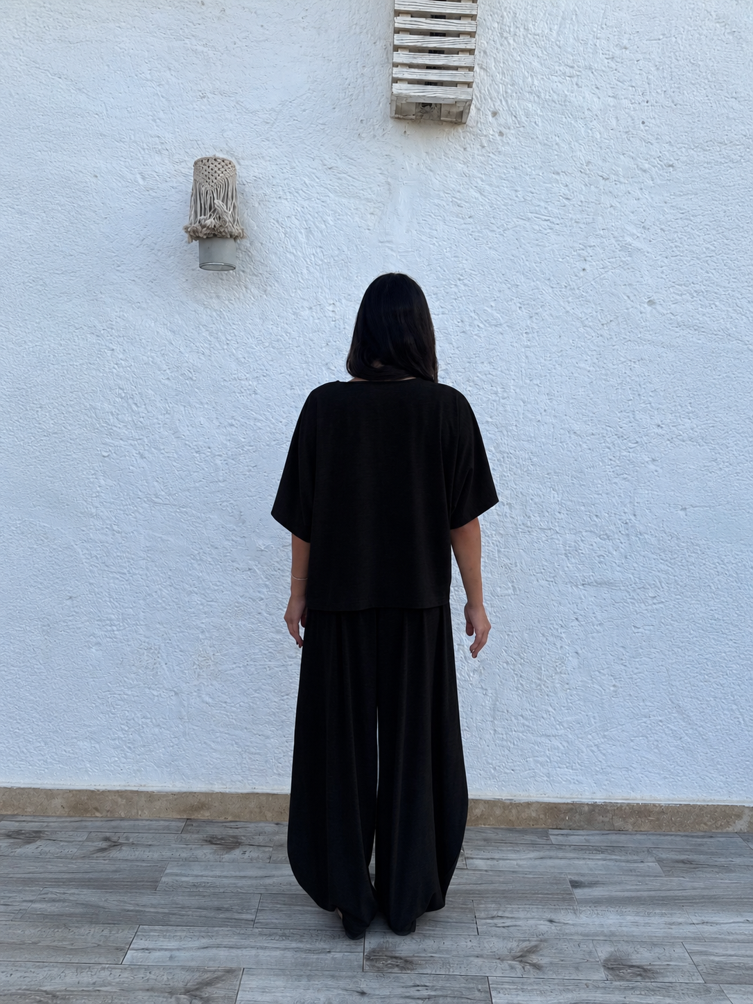 The Black Tally Cotton Set