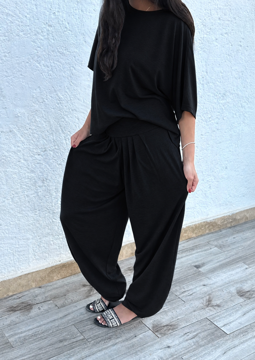 The Black Tally Cotton Set