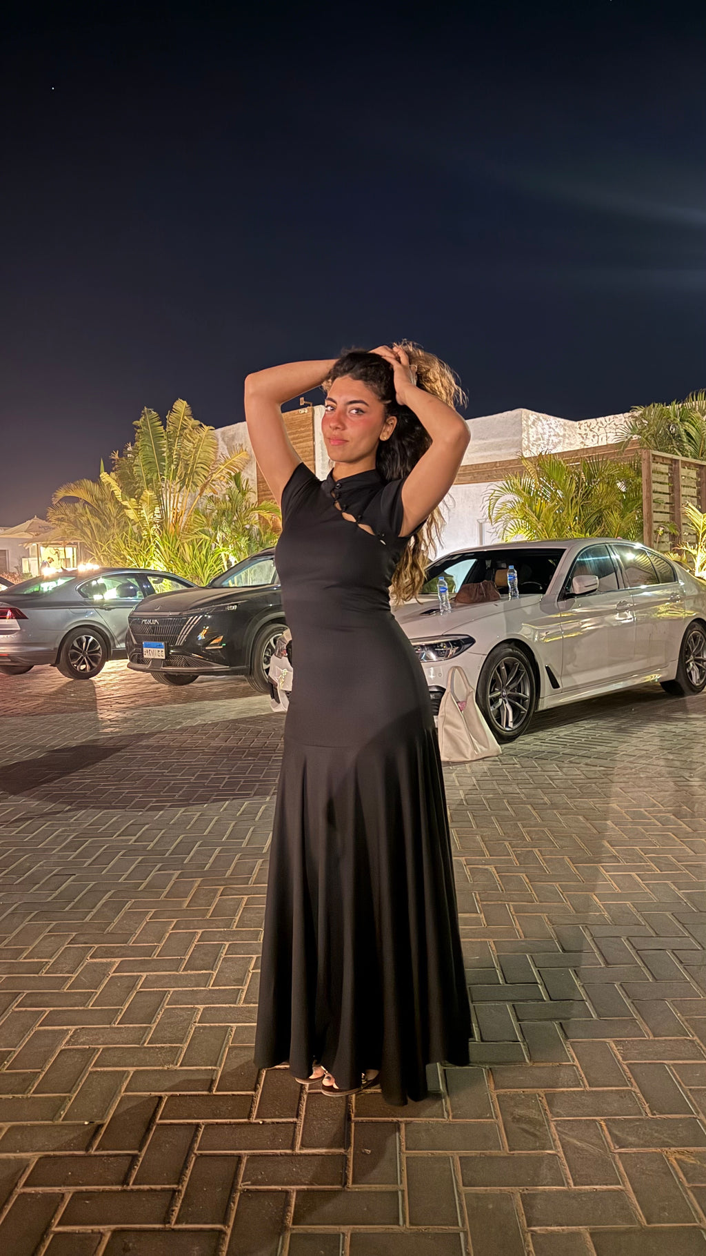 The Black Japanese Tala Dress