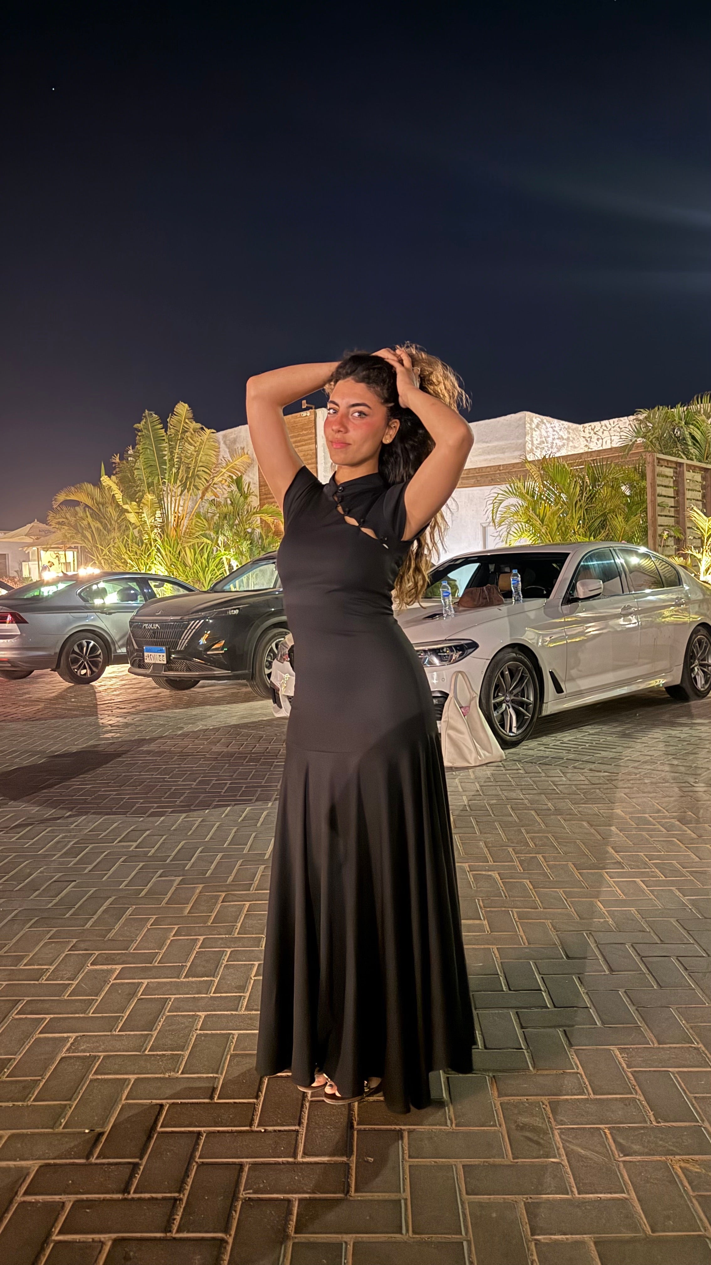 The Black Japanese Tala Dress