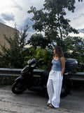Ocean Striped Pants