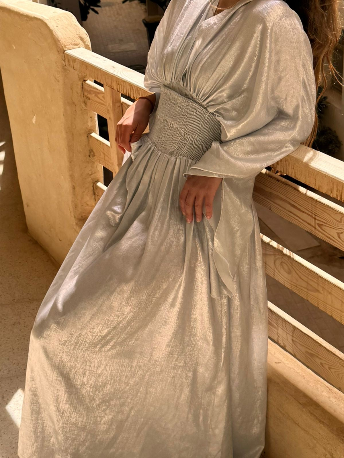 The Silver Toula dress