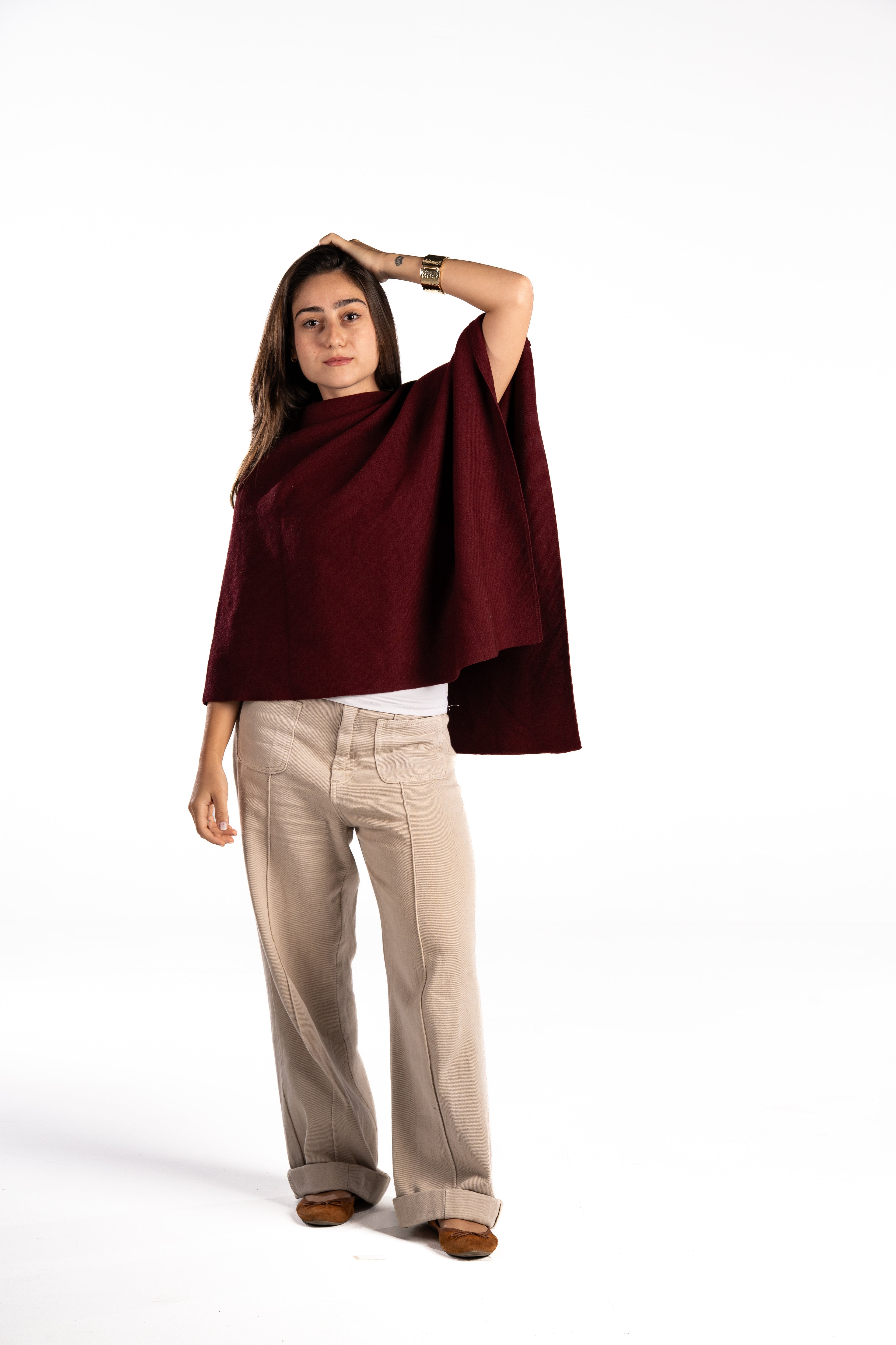 Crimson Haze Cape