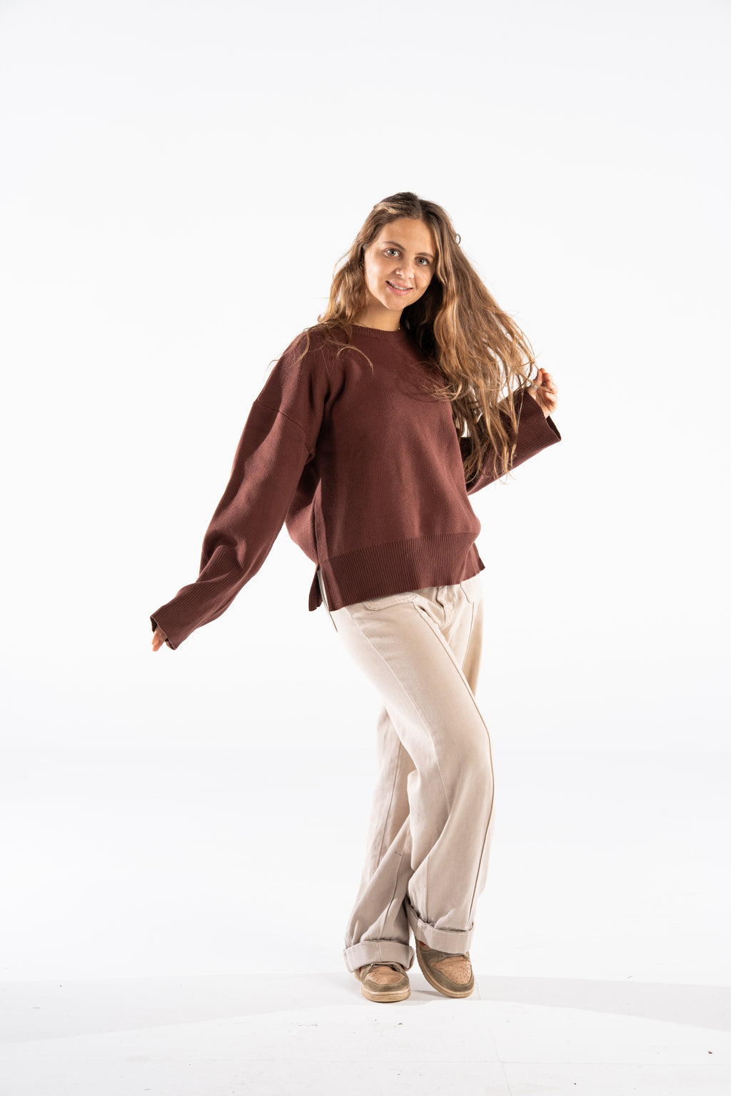 Rust Mocha Sweater