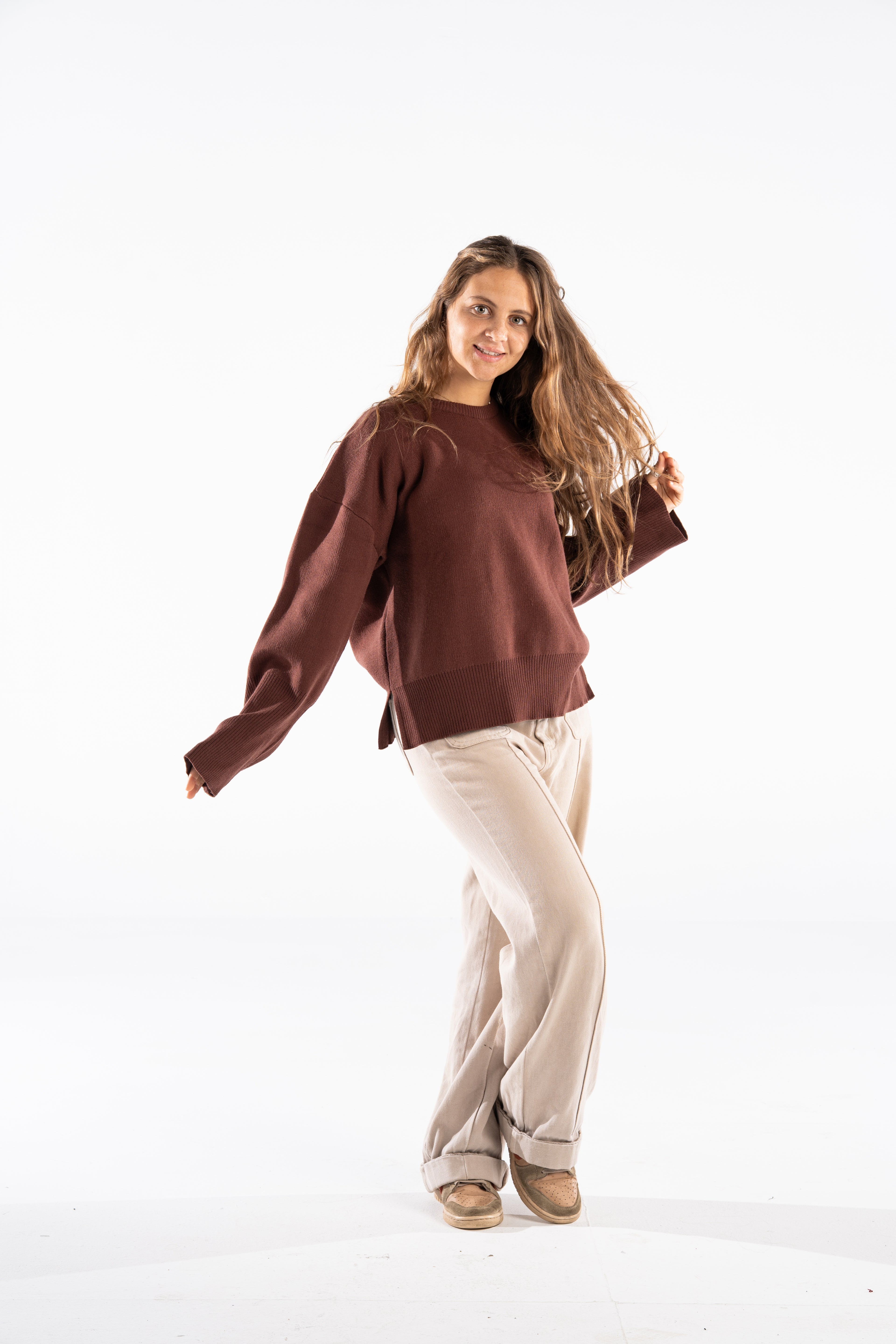 Rust Mocha Sweater