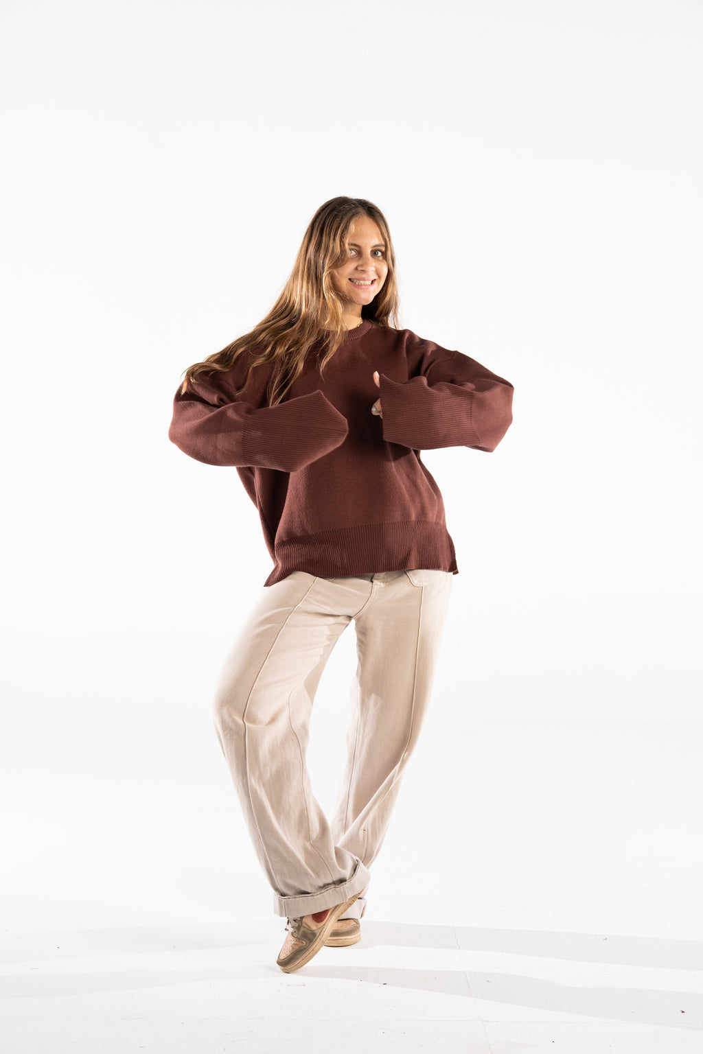 Rust Mocha Sweater