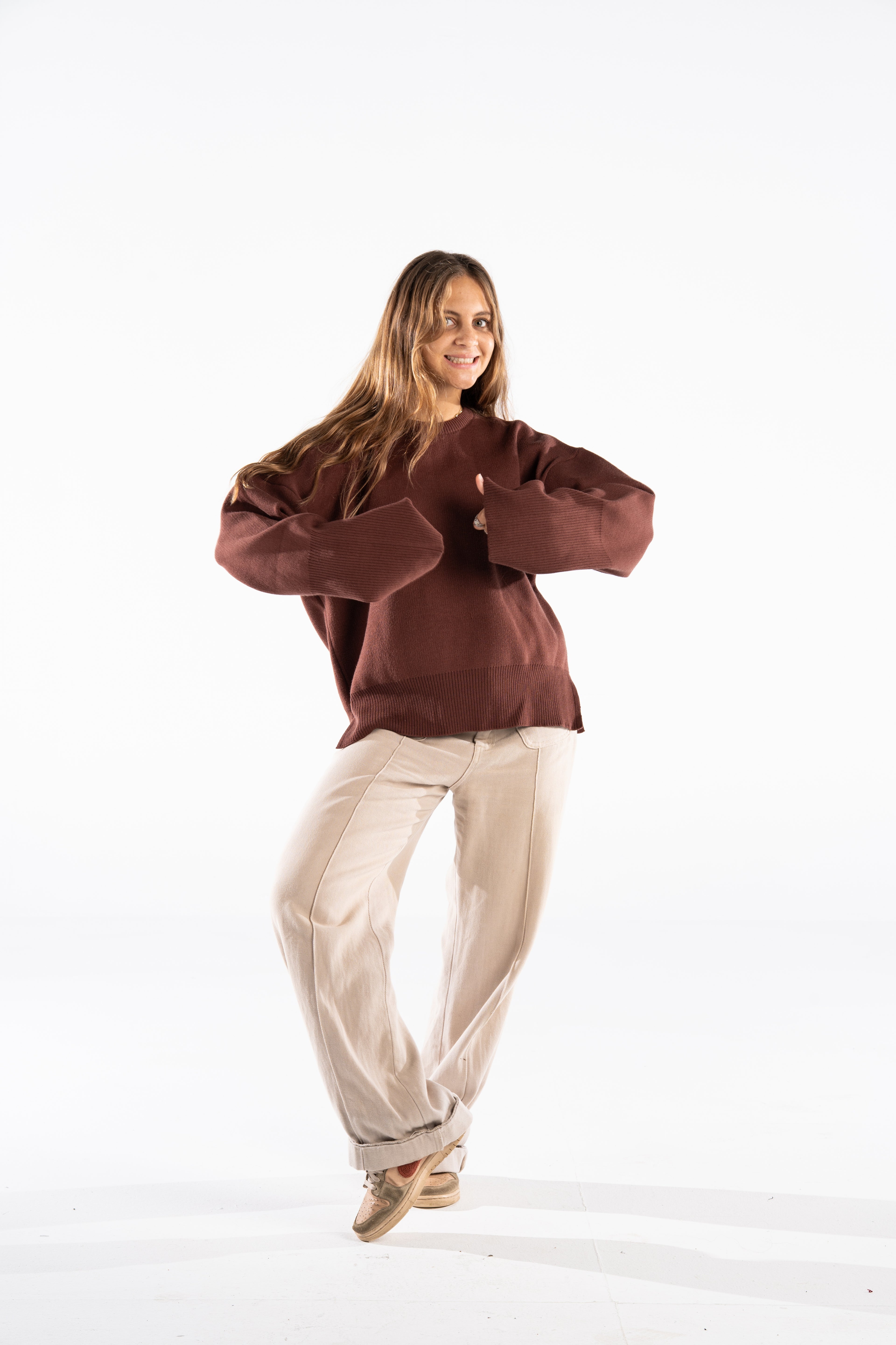 Rust Mocha Sweater