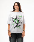 WHITE FLOWER T-SHIRT