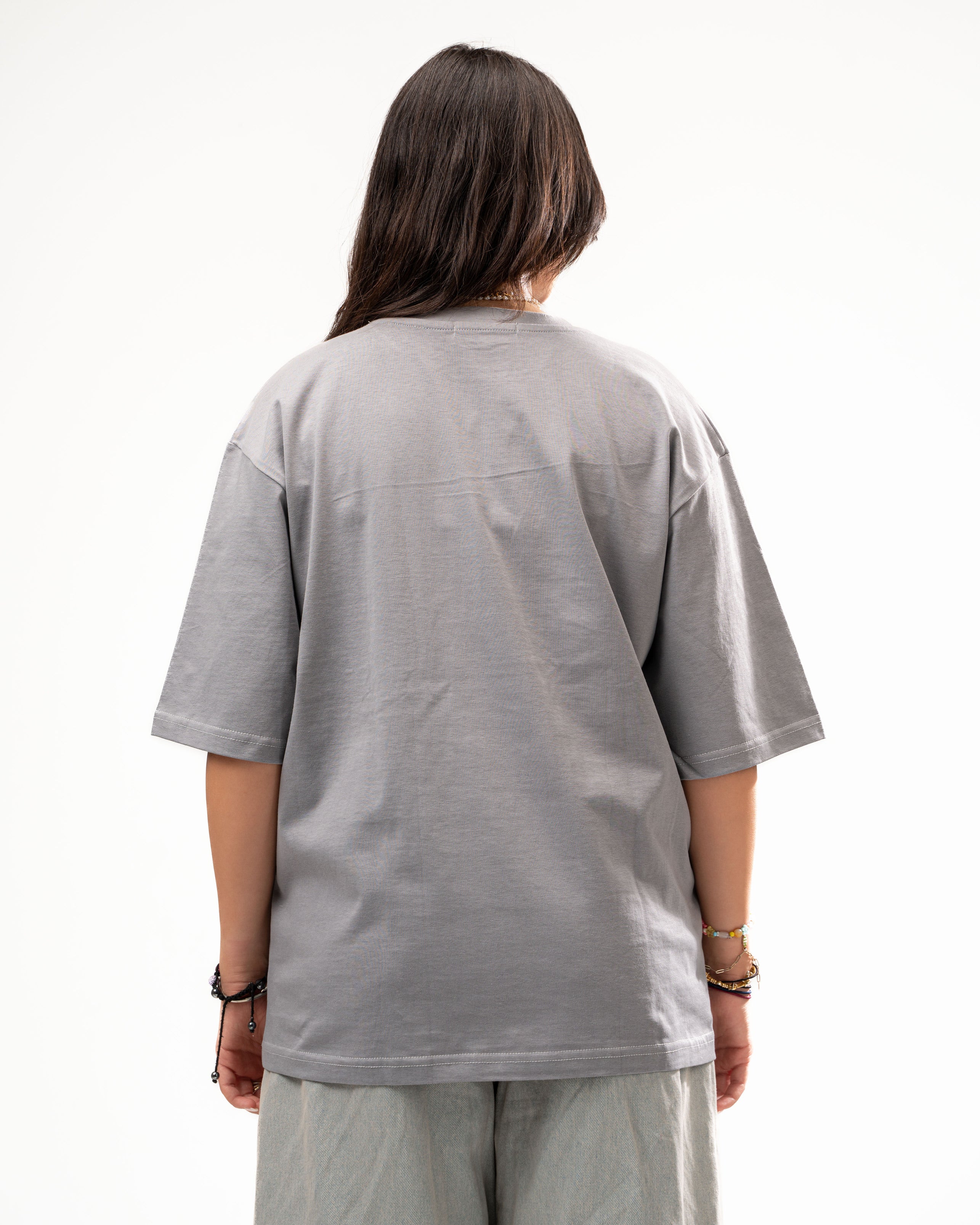 GREY WALKING T-SHIRT
