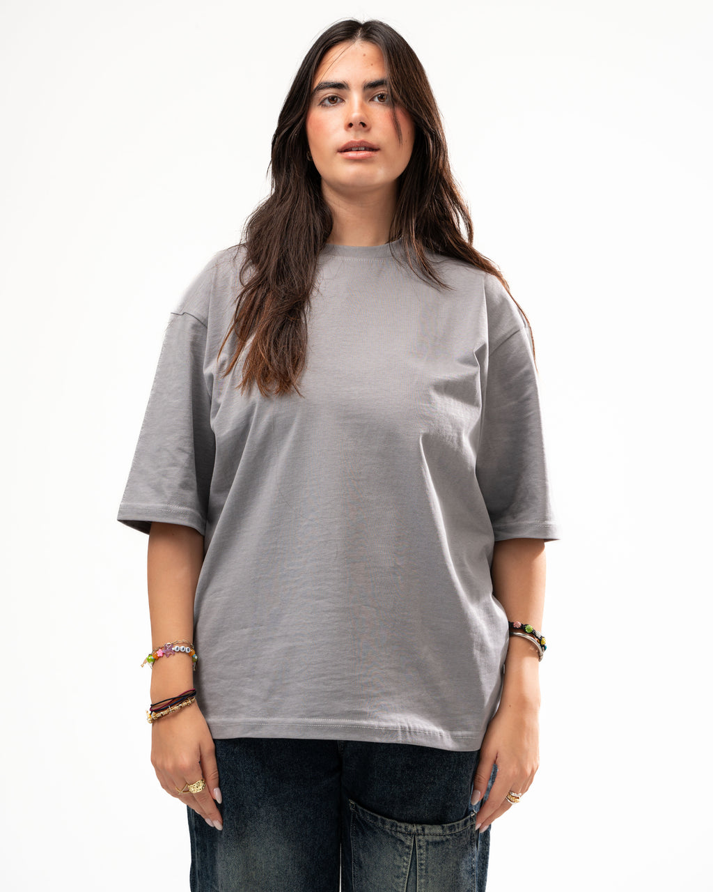 GREY FEARLESS T-SHIRT