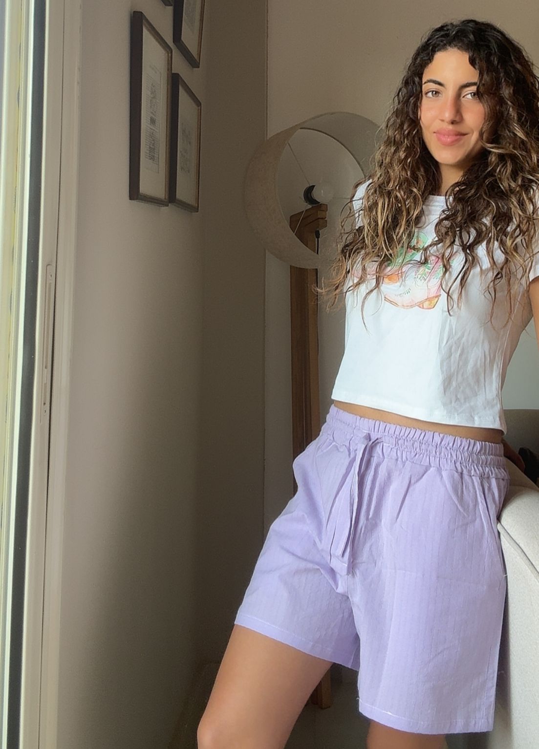 Lilac Sky Shorts