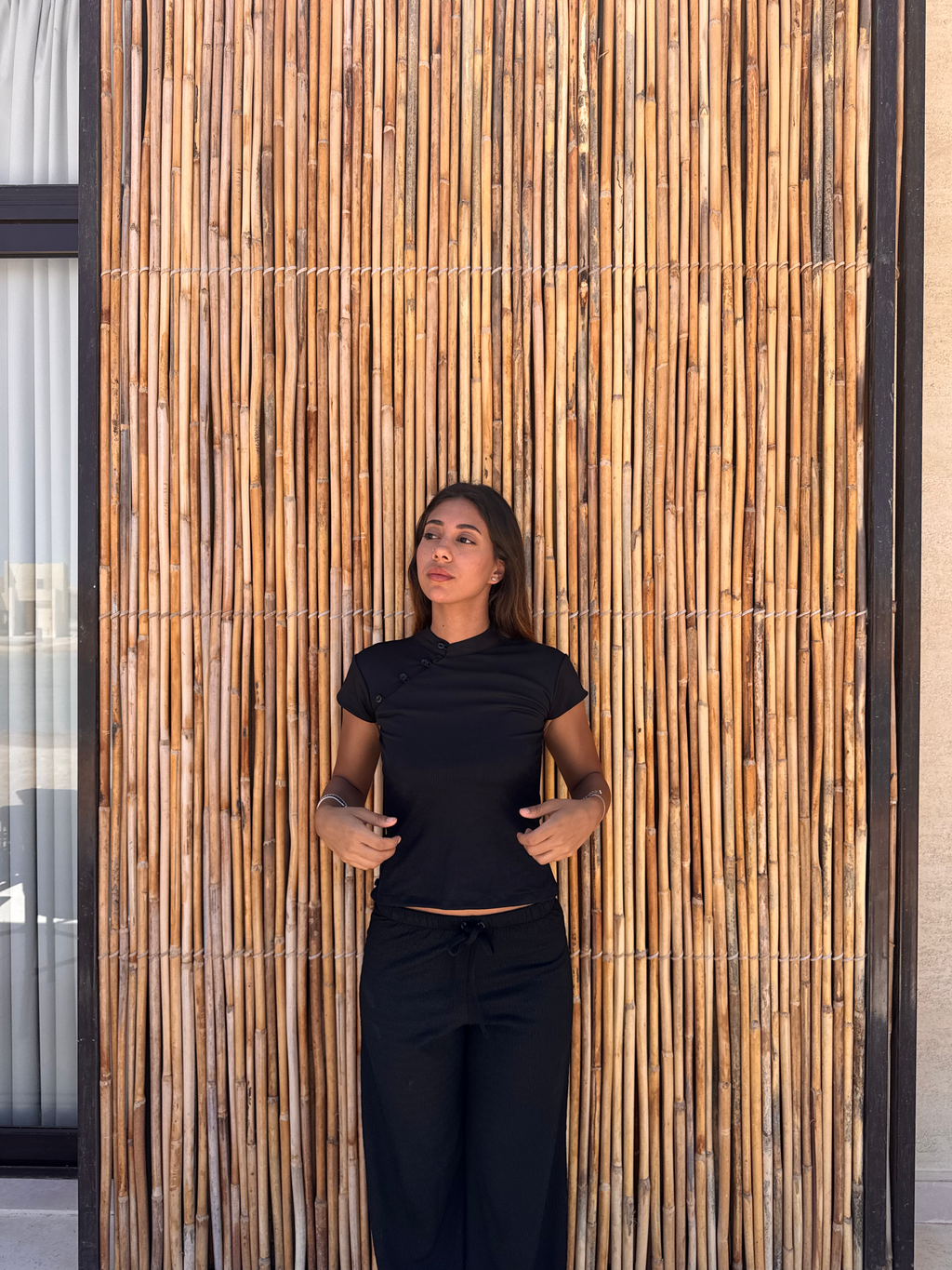 Black Japanese Top