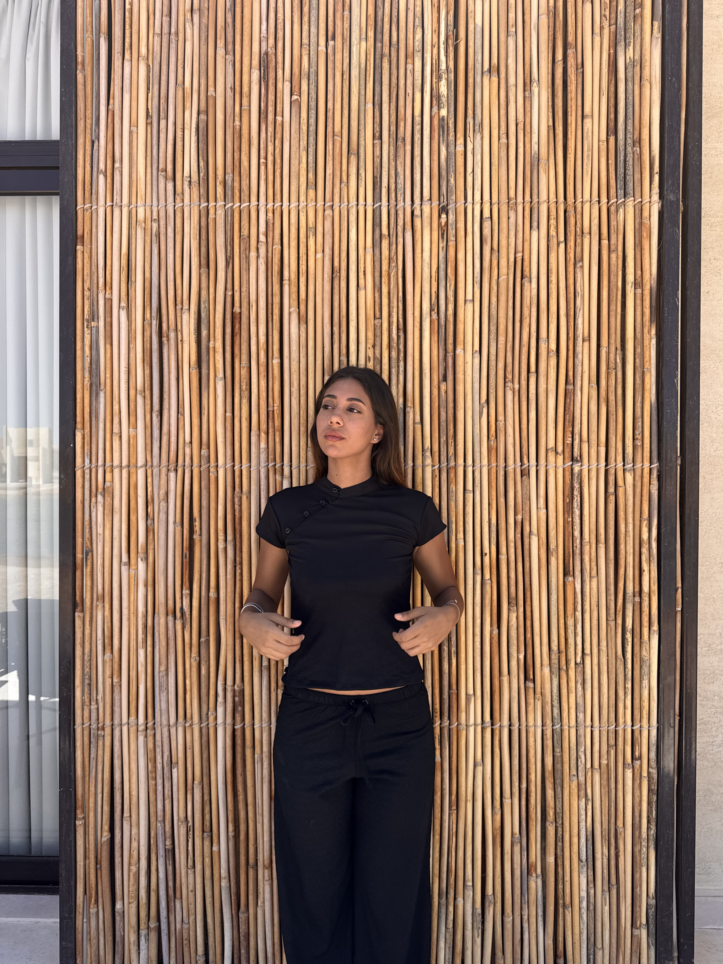 Black Japanese Top