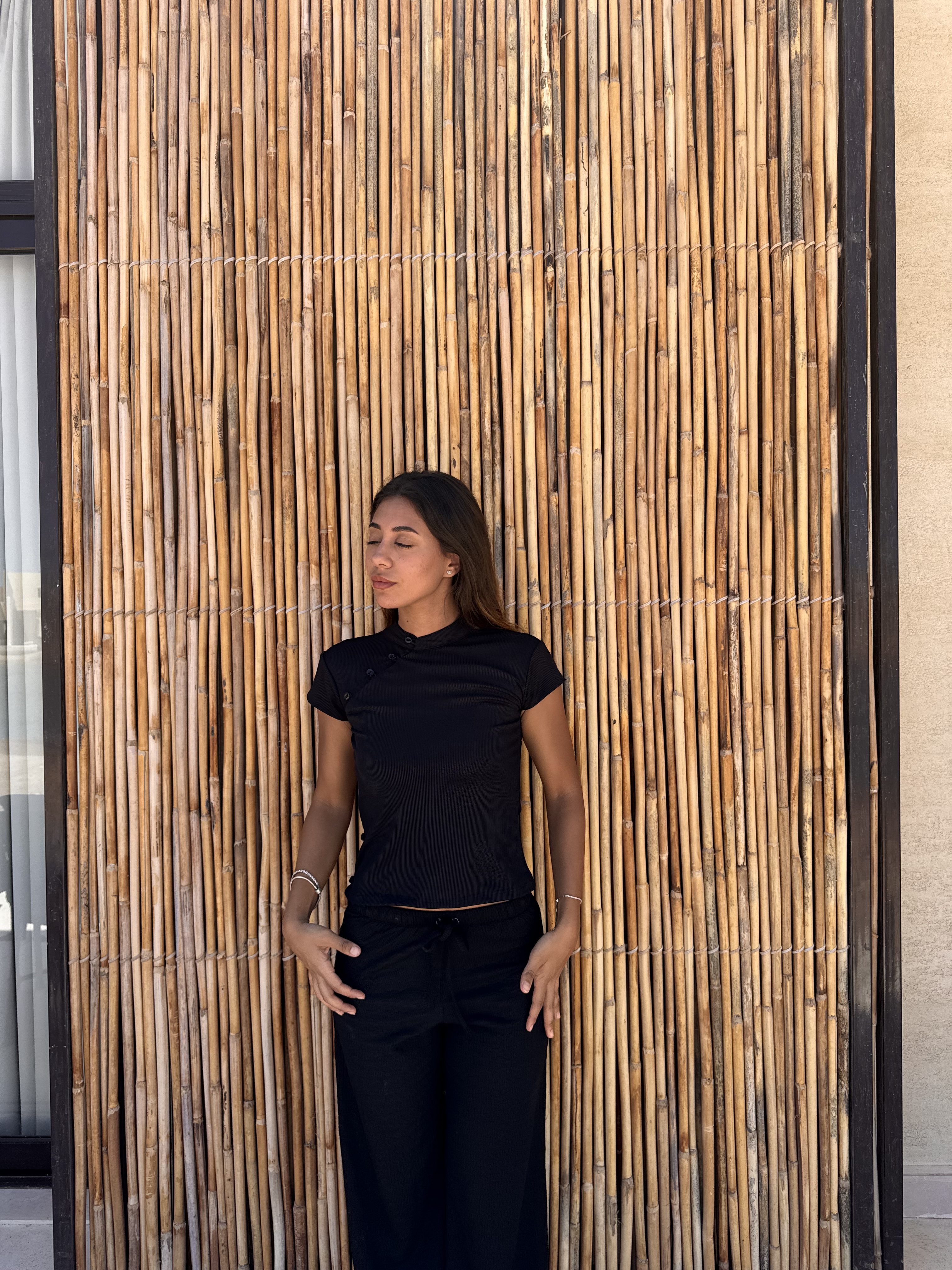 Black Japanese Top