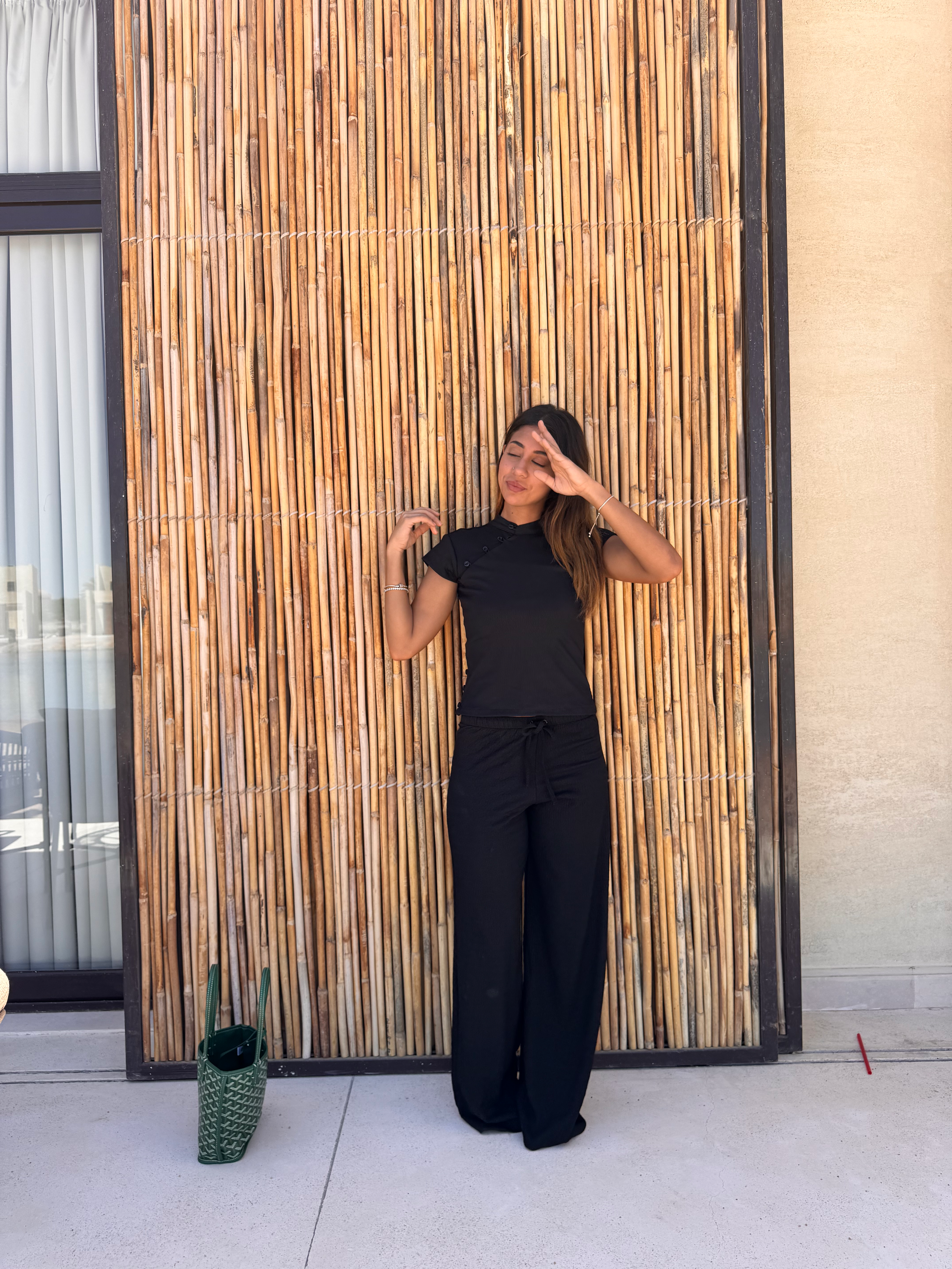 Black Japanese Top