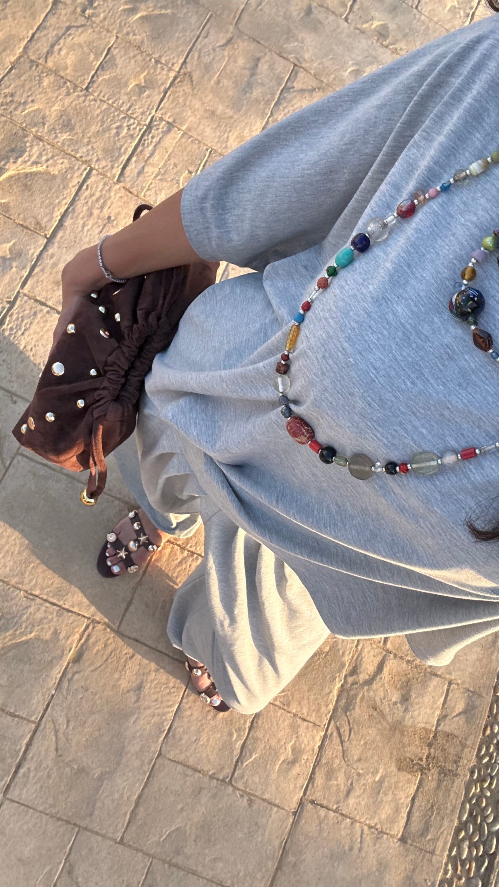 The Grey Tally Cotton Set