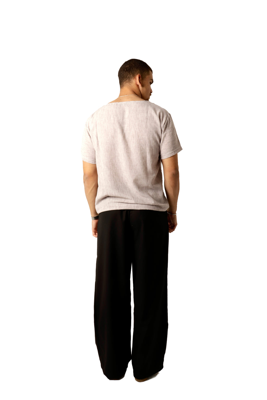 Frosted Plum Linen Tshirt