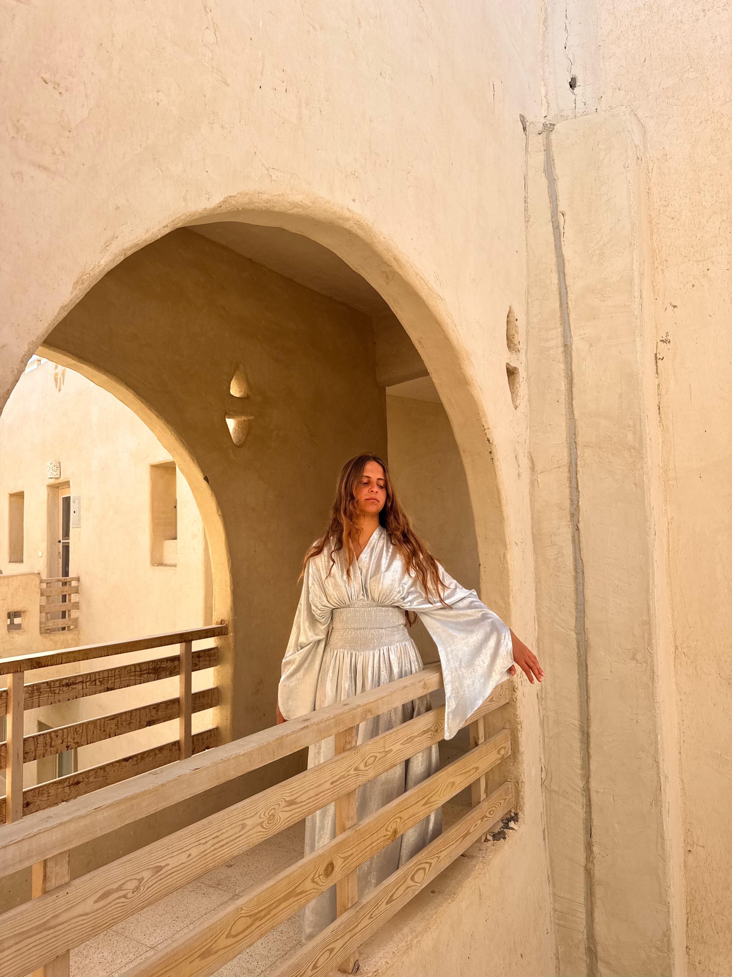 The Silver Toula dress